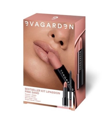 Picture of EVAGARDEN KIT LIPASSION LIPSTICK 627+ LIPENCIL 760
